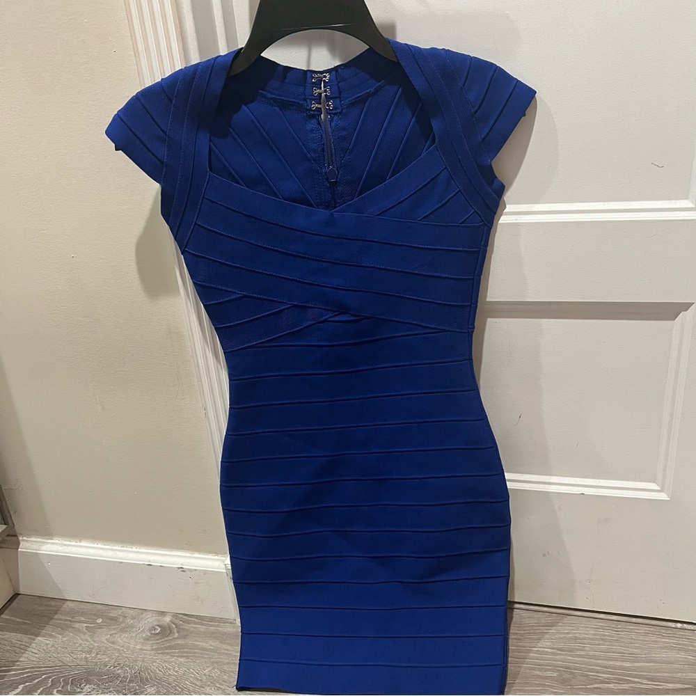 Blue dress